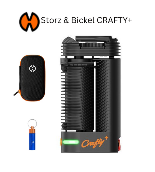 STORZ & BICKEL CRAFTY+ Verdampfer Bluetooth, USB-C, Web-App +1 x Case 1 x Kapsel