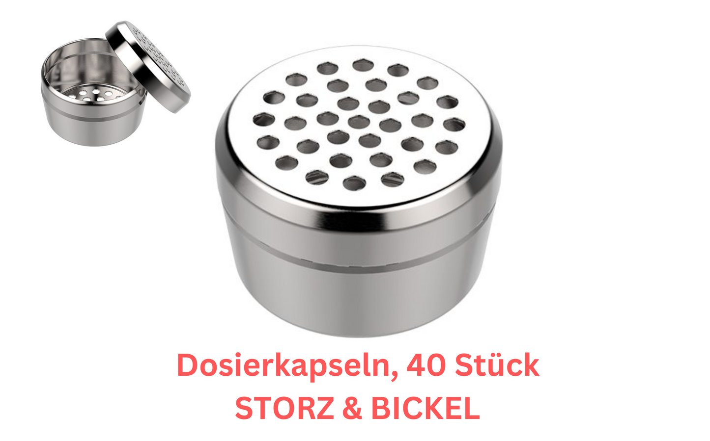STORZ & BICKEL Dosierkapseln, 40 Stück Original Made in Germany Mighty+ Crafty+