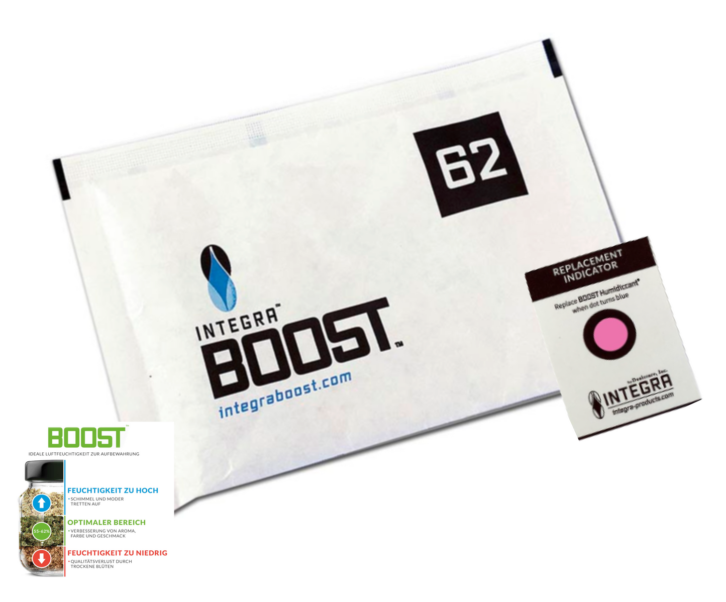 Integra Boost Humidiccant 62% RH 67g 4 Stk.