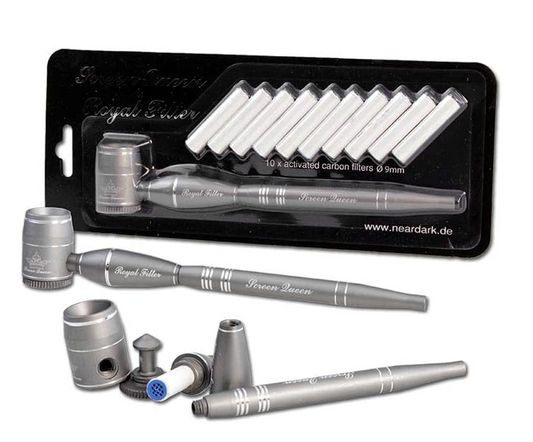 Screen Queen Pfeife mit Royal Filter Adapter