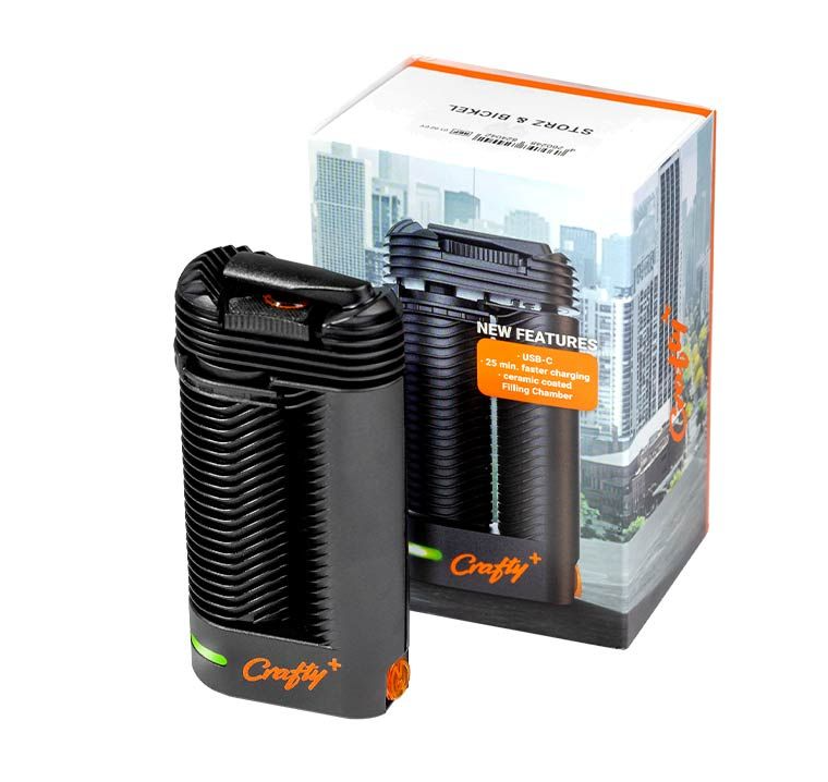 STORZ & BICKEL CRAFTY+ Verdampfer Bluetooth, USB-C, Web-App +1 x Case 1 x Kapsel