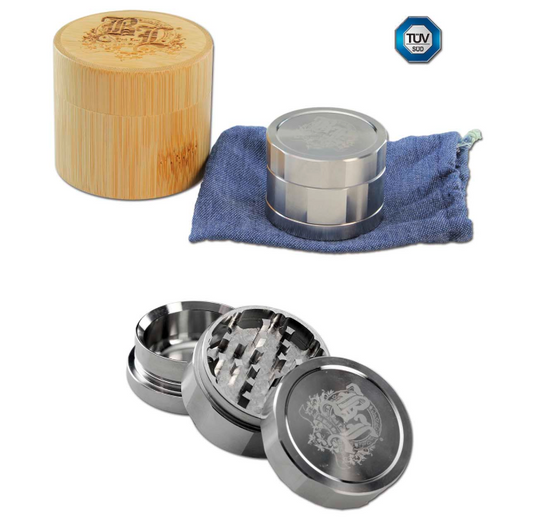 Black Leaf Edelstahl Deluxe Grinder 3-tlg.